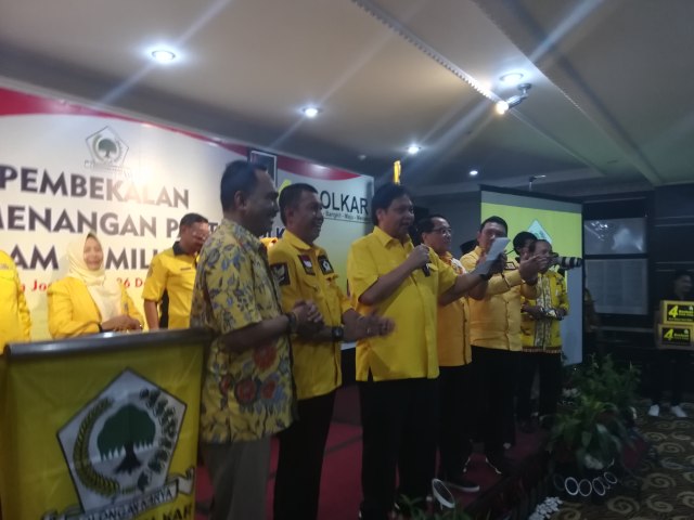 Ketum Golkar Target Yogyakarta Menang Besar di Pemilu 2019