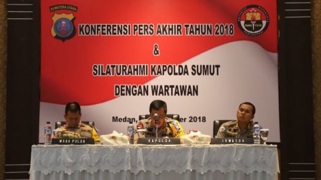 Angka Kejahatan di Sumatera Utara Menurun Sepanjang 2018 