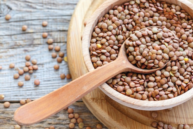 Kacang lentil Foto: Shutter Stock