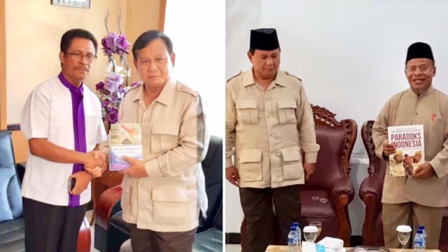 Prabowo Silaturahmi dengan Tokoh Sinode GPM dan MUI Maluku