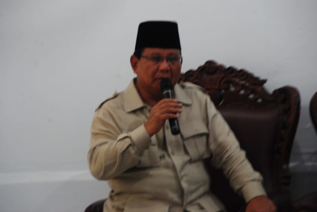 Prabowo: Negara Kita Tidak Dalam Keadaan Baik