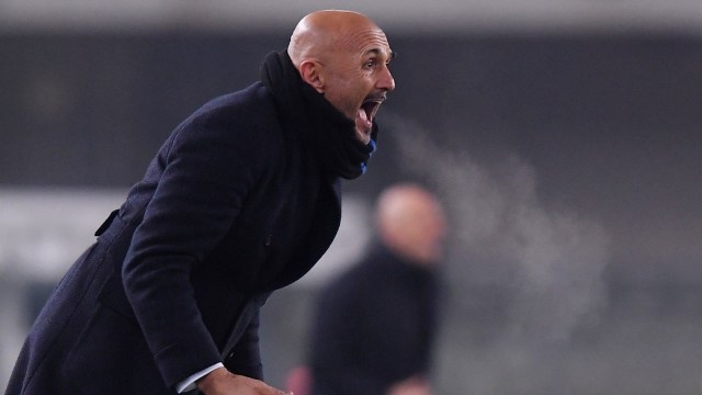 Spalletti di laga Chievo vs Inter. (Foto: Reuters/Alberto Lingria)