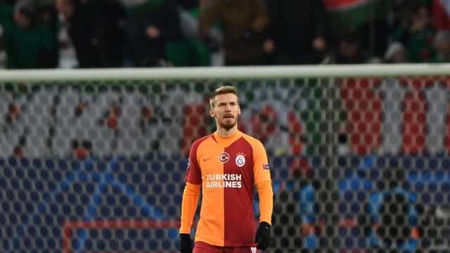 Serdar Aziz, bek Galatasaray. (Foto: Kirill KUDRYAVTSEV / AFP)