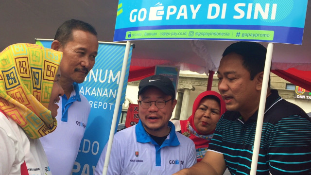 Peresmian kolaborasi GO-PAY dengan Pemerintah Kota Semarang dalam pembayaran Pajak Bumi dan Bangunan (PBB). (Foto: Dok. GO-PAY)