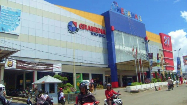 Mega Mall Bengkulu. (Foto: Instagram/@provinsibengkulu)
