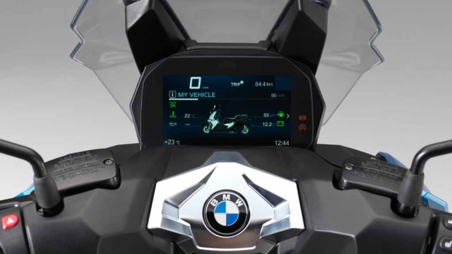 Bagian kokpit BMW C400X (Foto: dok. BMWMCMAG)
