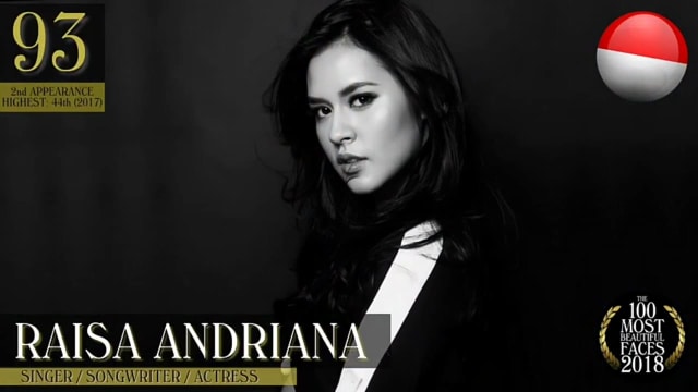 Artis Indonesia yang Masuk Daftar 100 Wanita Cantik Versi TC Candler (3)