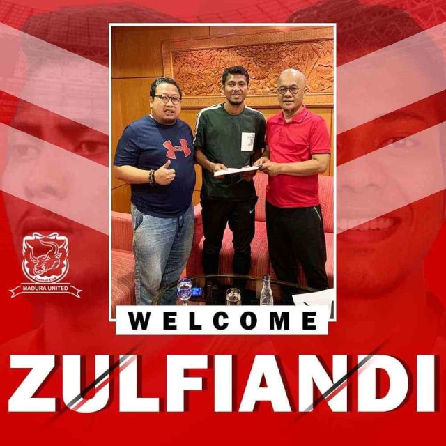 Zulfiandi Merapat ke Madura United