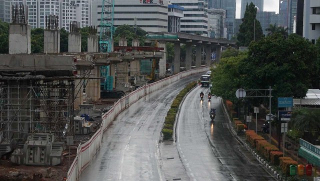 Lalulintas jalan Rasuna Said, Jakarta Selatan