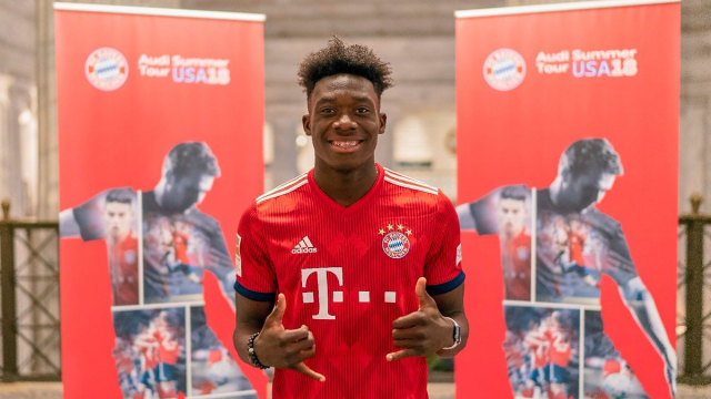 Pemain baru Bayern Muenchen, Alphonso Davies. (Foto: Dok. Bayern Muenchen)