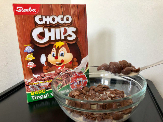 Sereal Simba Choco Chips (Foto: Safira Maharani/kumparan)