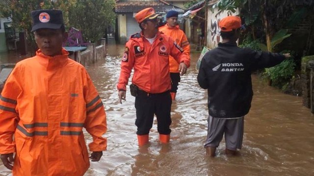 Banjir di Kabupaten Serang. (Foto: Dok. BPBD)