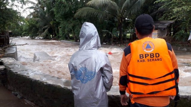 Banjir di Kabupaten Serang. (Foto: Dok. BPBD)