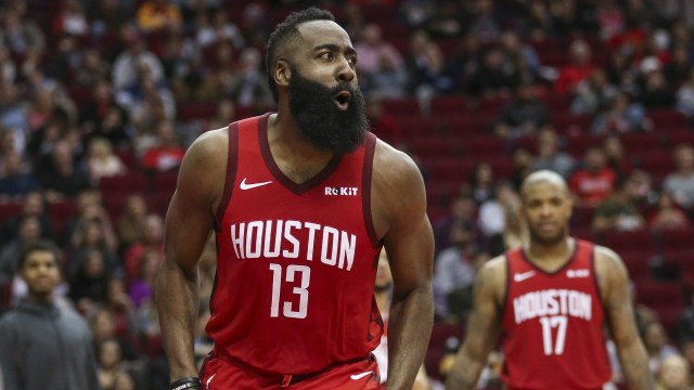 Pemain Houston Rockets, James Harden. Foto: Troy Taormina-USA TODAY Sports via Reuters