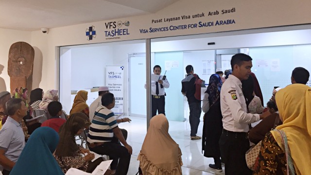 Situasi kantor VFS Tasheel di Blok M, Jakarta Selatan. (Foto: Abdul Latif/kumparan)
