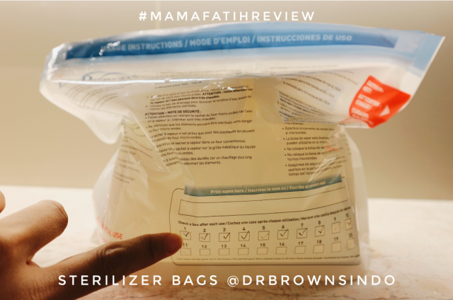 Review Dr. Brown's Sterilizer Bag by Mom Reza (2)
