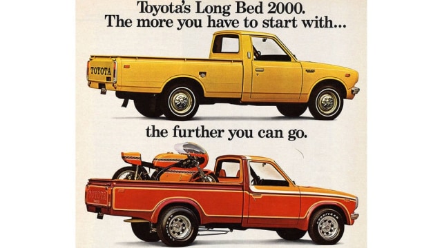 Poster mobil pikap Toyota Yamahauler (Foto: dok. Autoweek)