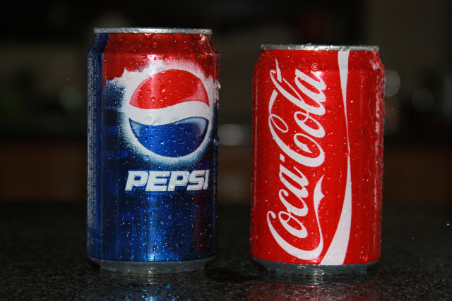 Perbedaan Coca Cola dan Pepsi (Foto: Flickr/Lloyd Bermas)