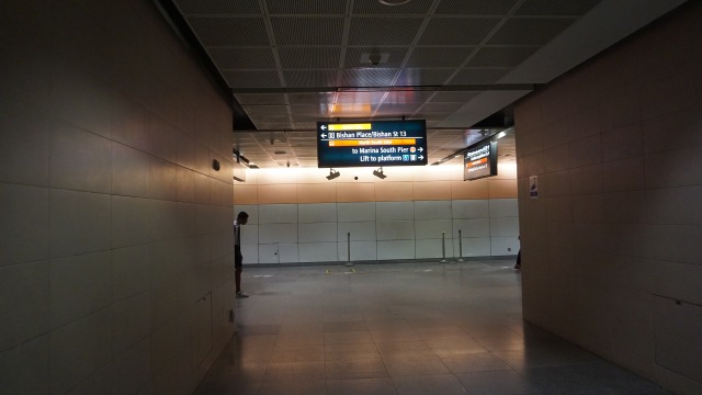 Stasiun MRT Bishan, Singapura. (Foto: Yudhistira Amran Saleh/kumparan)