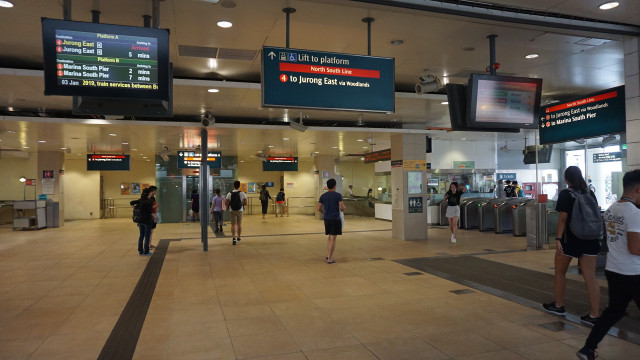 Stasiun MRT Bishan, Singapura. (Foto: Yudhistira Amran Saleh/kumparan)