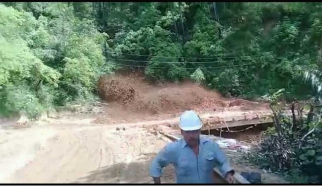 Bencana Longsor Kembali Terjadi di Jembatan Kembar Parapat