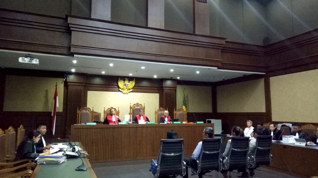 Sidang Eddy Sindoro di Pengadilan Tipikor Jakarta (7/1) (Foto: Adhim Mugni Mubaroq/kumparan)