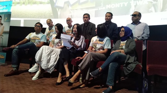 Konferensi pers film 'Lagi Lagi Ateng' (Foto: Maria Gabrielle Putrinda/kumparan)
