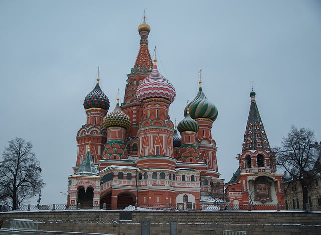 Katedaral Santo Basil, Moskow (Foto: jackmac34 via Pixabay)