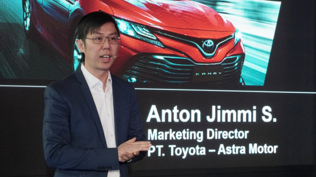 Marketing Director PT Toyota - Astra Motor (TAM) Anton Jimmi Suwandy. Foto: Iqbal Firdaus/kumparan