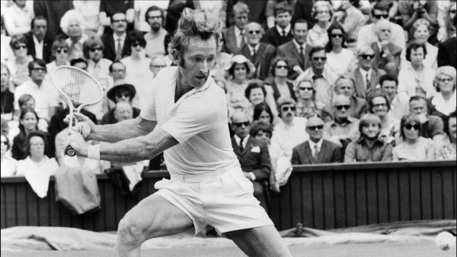 Legenda hidup tenis Australia, Rod Laver. (Foto: CENTRAL PRESS / AFP)