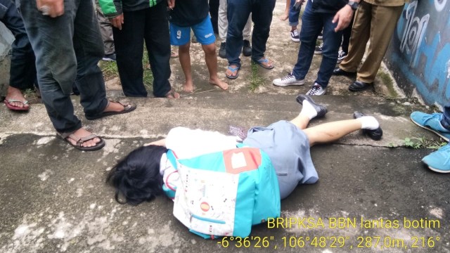 Siswi SMK korban penusukan di Bogor (Foto: Dok. Istimewa)