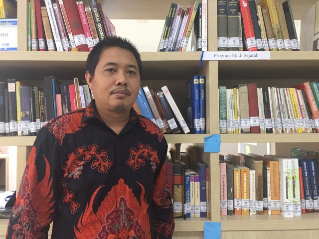 Ketua Program Studi Pascasarjana Kajian Timur Tengah dan Islam Universitas Indonesia, Yon Machmudi. Foto: Nesia Qurrota A'yuni/kumparan