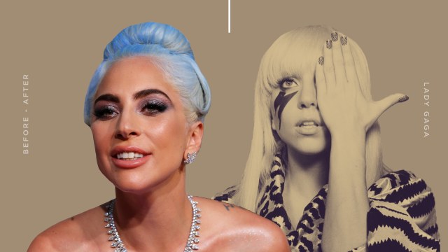 Perubahan gaya Lady Gaga (Foto: REUTERS/Instagram @ladygaga)