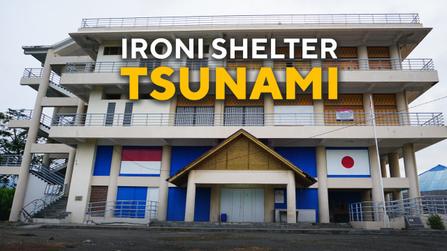 Ironi Shelter Tsunami (Foto: Zuhri Noviandi/kumparan)