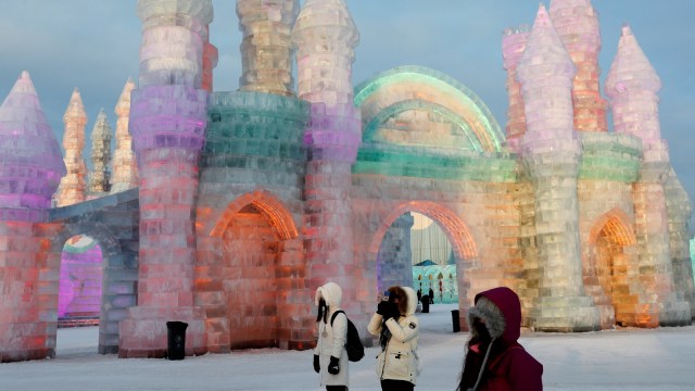 Harbin Ice Festival. (Foto: REUTERS/Tyrone Siu)