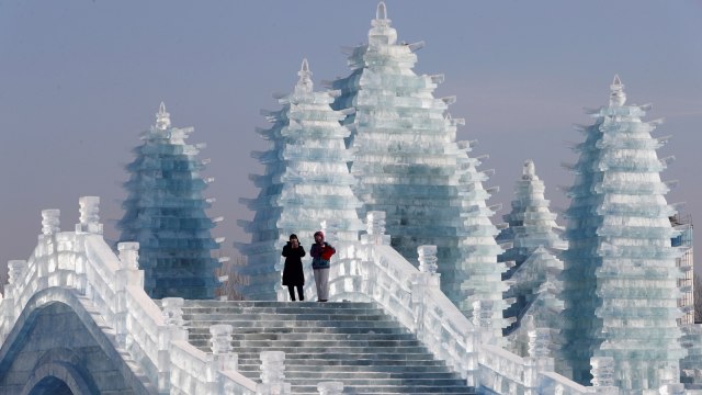 Harbin Ice Festival. (Foto: REUTERS/Tyrone Siu)