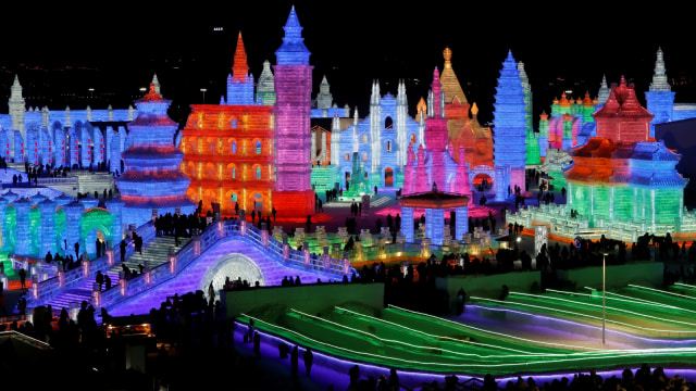 Harbin Ice Festival. (Foto: REUTERS/Tyrone Siu)