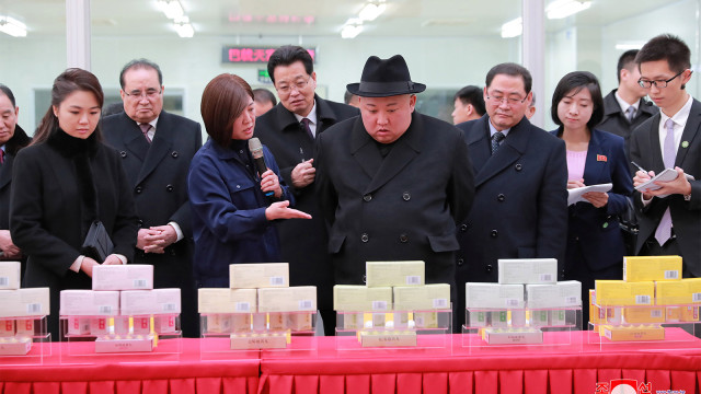 Pemimpin Korea Utara Kim Jong Un saat berkunjung ke Beijing, Cina. (Foto: Kantor Berita Pusat Korea (KCNA)/Reuters)