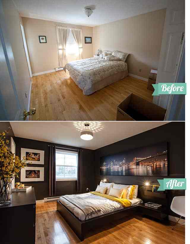 6 Foto Before After Makeover Kamar Tidur Ini Bikin Takjub Kumparan Com