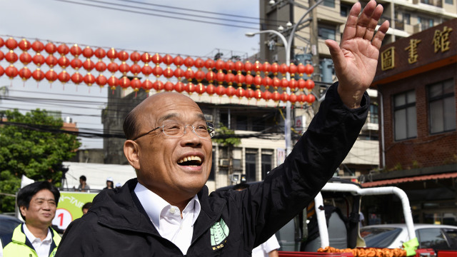 Su Tseng-chang, Perdana Menteri Taiwan. (Foto: AFP/Mandy Cheng)