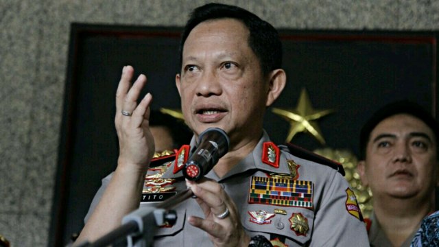 Kapolri Jenderal Tito Karnavian. (Foto: Helmi Afandi/kumparan)