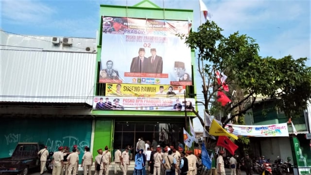 Peresmian Kantor Pusat Badan Pemenangan Nasional (BPN) Prabowo-Sandi di Solo, Jawa Tengah. (Foto: kumparan)