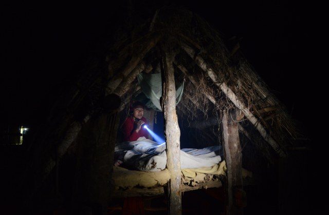 'Gubuk Menstruasi' di Nepal (Foto: Prakash Mathema/AFP)