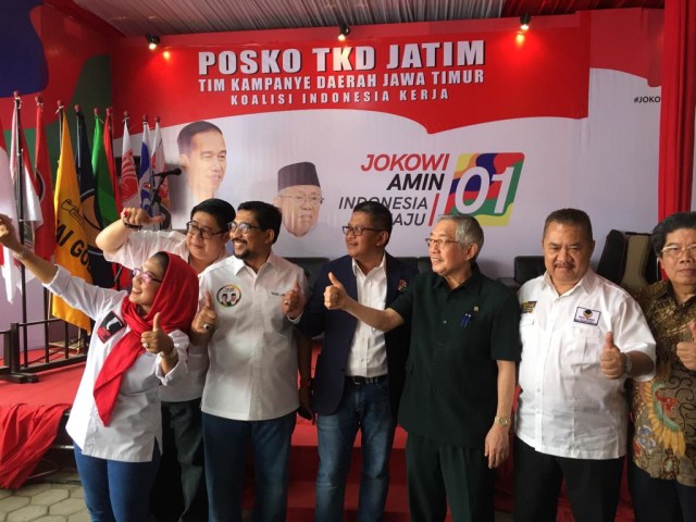 TKD Jokowi-Ma’ruf Jatim Bantah Survei SSC