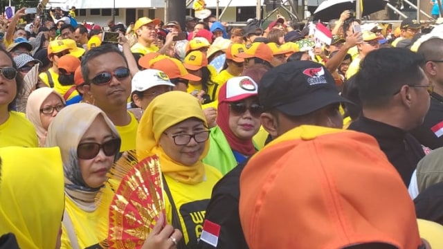 Suasana jelang deklarasi dukungan alumni UI untuk Jokowi-Ma'ruf Amin (Foto: Paulina Herasmanindar/kumparan)