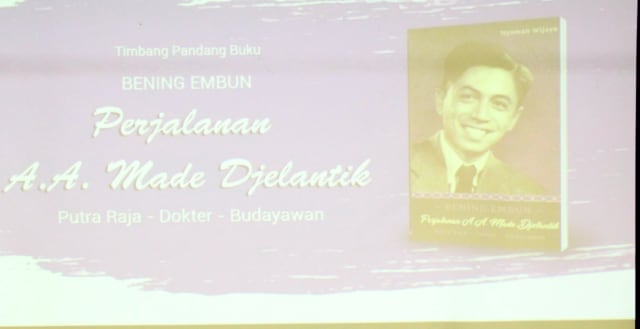 Cover buku 'Bening Embun' AA Made Jelantik (kanalbali/IST)