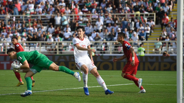 Iran vs Vietnam (Foto: Khaled DESOUKI / AFP)