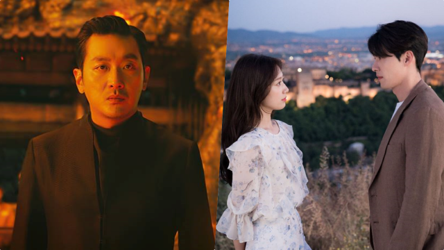 Ha Jung Woo puji drama Korea, 'Memories of the Alhambra'.  (Foto: Facebook/@lotteent.movie, @tvNDrama)