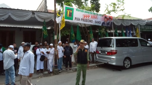 Deklarasi kelompok PPP dukung Prabowo-Sandi di Solo.  (Foto: Dok. Kumparan)