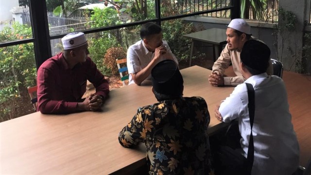 Pertemuan perwakilan BPN Prabowo-Sandi dengan Ikatan Dai Aceh di Media Center Prabowo-Sandi, Jakarta Selatan. (Foto: Ferry Fadhlurrahman/kumparan)